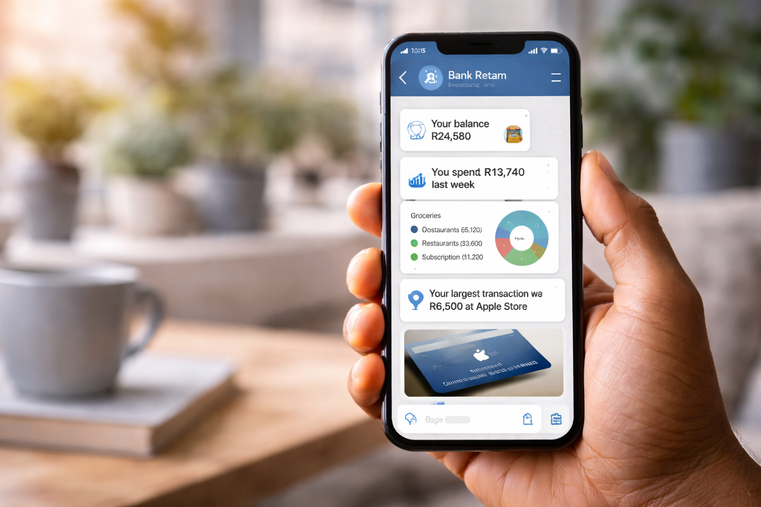 Chat-based personal finance assistant